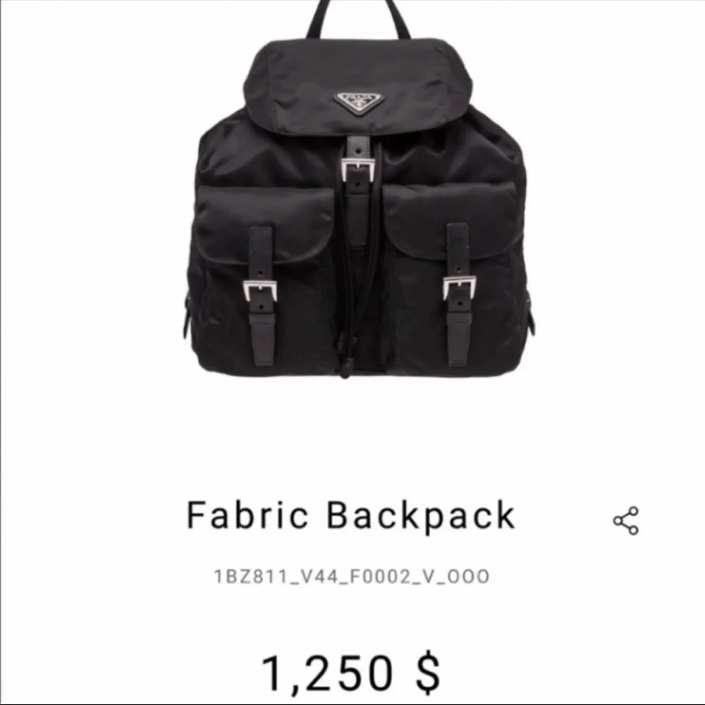 SOLD 🎉PRADA Large Backpack Excellent Condition - Picture 16 of 16